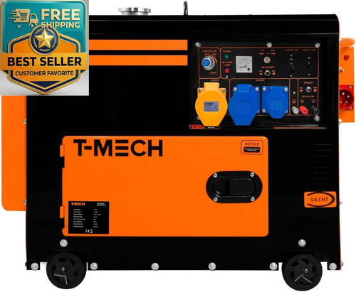 Silent diesel generator - silent, single