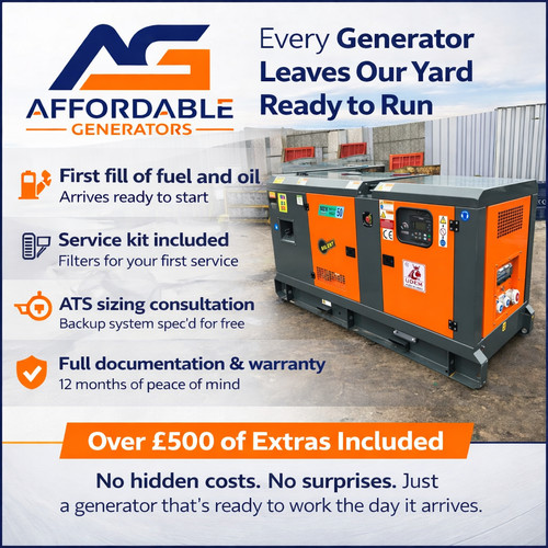 Diesel generator stock - generator,